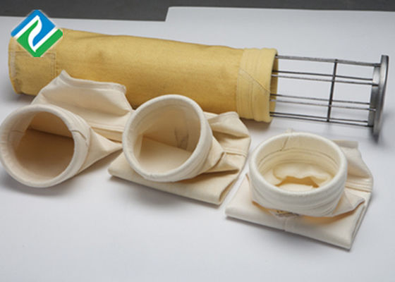 우븐 PTFE 유리 섬유 패브릭 25 마이크론 시멘트 필터가방