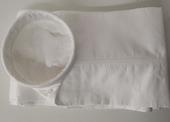 시멘트 공장 5 마이크론 550gsm 우븐 PTFE 필터가방