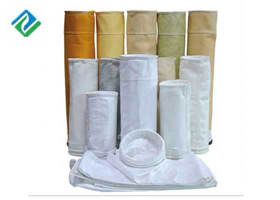 시멘트 저장고 550gsm 300 마이크론 폴리에스테르 필터 가방