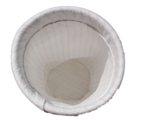 시멘트 공장을 위한 흡진장치 PTFE 필터가방 섬유 유리